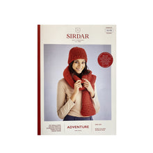 Load image into Gallery viewer, SALE: Knitting Pattern: Hat and Scarf in Super Chunky Yarn