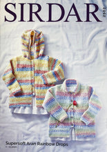 Load image into Gallery viewer, Knitting Pattern: Aran Jacket and Hoodie for 2-13 years
