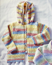 Load image into Gallery viewer, Knitting Pattern: Aran Jacket and Hoodie for 2-13 years