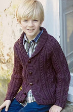 Load image into Gallery viewer, Knitting Pattern: Aran Cardigans for Men, Ladies and Kids