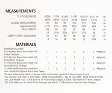 Load image into Gallery viewer, Knitting Pattern: Aran Cardigans for Men, Ladies and Kids