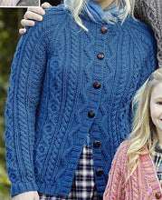 Load image into Gallery viewer, Knitting Pattern: Aran Cardigans for Men, Ladies and Kids
