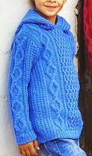 Load image into Gallery viewer, Knitting Pattern: Aran Sweaters for Children and Adults
