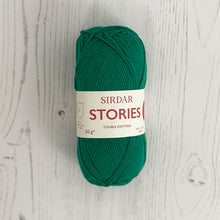 Load image into Gallery viewer, DK Yarn: Sirdar Stories Cotton Yarn, Carnival, Green, 50g