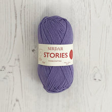 Load image into Gallery viewer, DK Yarn: Sirdar Stories Cotton Yarn, Dreamers, Light Purple, 50g