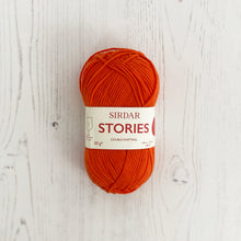 Load image into Gallery viewer, DK Yarn: Sirdar Stories Cotton Yarn, Fire, Orange, 50g