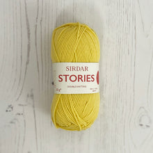 Load image into Gallery viewer, DK Yarn: Sirdar Stories Cotton Yarn, Glow Sticks, Yellow, 50g
