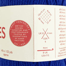 Load image into Gallery viewer, DK Yarn: Sirdar Stories Cotton Yarn, Karma, Royal Blue, 50g