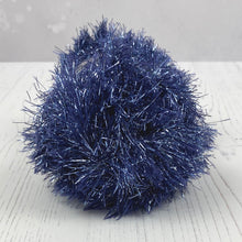 Load image into Gallery viewer, Yarn: Tinsel Chunky in Sapphire, 50g Ball