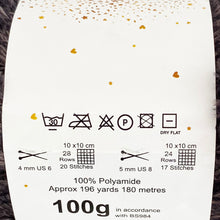 Load image into Gallery viewer, Yarn: Truffle, Black, Rum Raisin, 100g