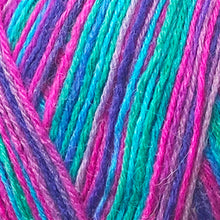 Load image into Gallery viewer, Sock Yarn: Zig Zag 4 Ply in Butterfly, 100g Ball