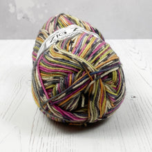 Load image into Gallery viewer, Sock Yarn: Zig Zag 4 Ply in Clown, 100g Ball