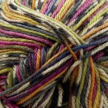 Load image into Gallery viewer, Sock Yarn: Zig Zag 4 Ply in Clown, 100g Ball