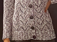 Load image into Gallery viewer, Knitting Pattern: Ladies Cardigan in Chunky Yarn