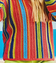 Load image into Gallery viewer, NEW Knitting Pattern: Striped Beach Sweater
