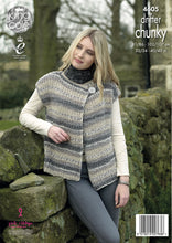 Load image into Gallery viewer, NEW Knitting Pattern: Chunky Ladies Waistcoats
