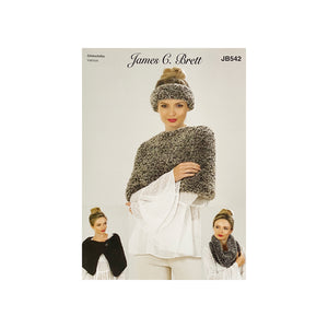 Knitting Pattern: Faux Fur Winter Accessories