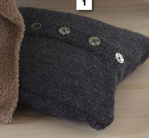 NEW Knitting Pattern: Cushions and Lap Blanket