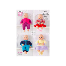 Load image into Gallery viewer, Knitting Pattern: Doll Clothes in DK Yarn
