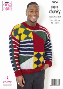 NEW Knitting Pattern: Super Chunky Sweater and Cardigan