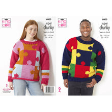 Load image into Gallery viewer, NEW Knitting Pattern: Super Chunky Puzzle Sweater
