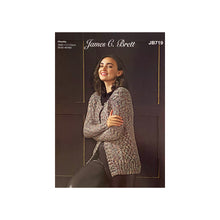 Load image into Gallery viewer, Knitting Pattern: Ladies Cable Cardigan in Chunky Yarn
