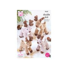Load image into Gallery viewer, NEW Knitting Pattern: Reindeer in King Cole Truffle Yarn
