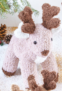 NEW Knitting Pattern: Reindeer in King Cole Truffle Yarn