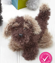 Load image into Gallery viewer, NEW Knitting Pattern: Dogs in Faux Fur Yarn
