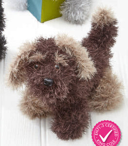NEW Knitting Pattern: Dogs in Faux Fur Yarn
