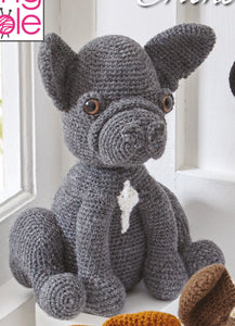 NEW Crochet Pattern: Amigurumi French Bulldogs in DK Yarn