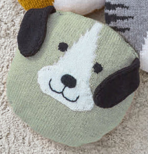 NEW Knitting Pattern: Quick Knit Animal Cushions in Chunky Yarn