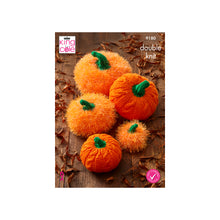 Load image into Gallery viewer, NEW Knitting Pattern: Pumpkins in Tinsel and DK Yarn
