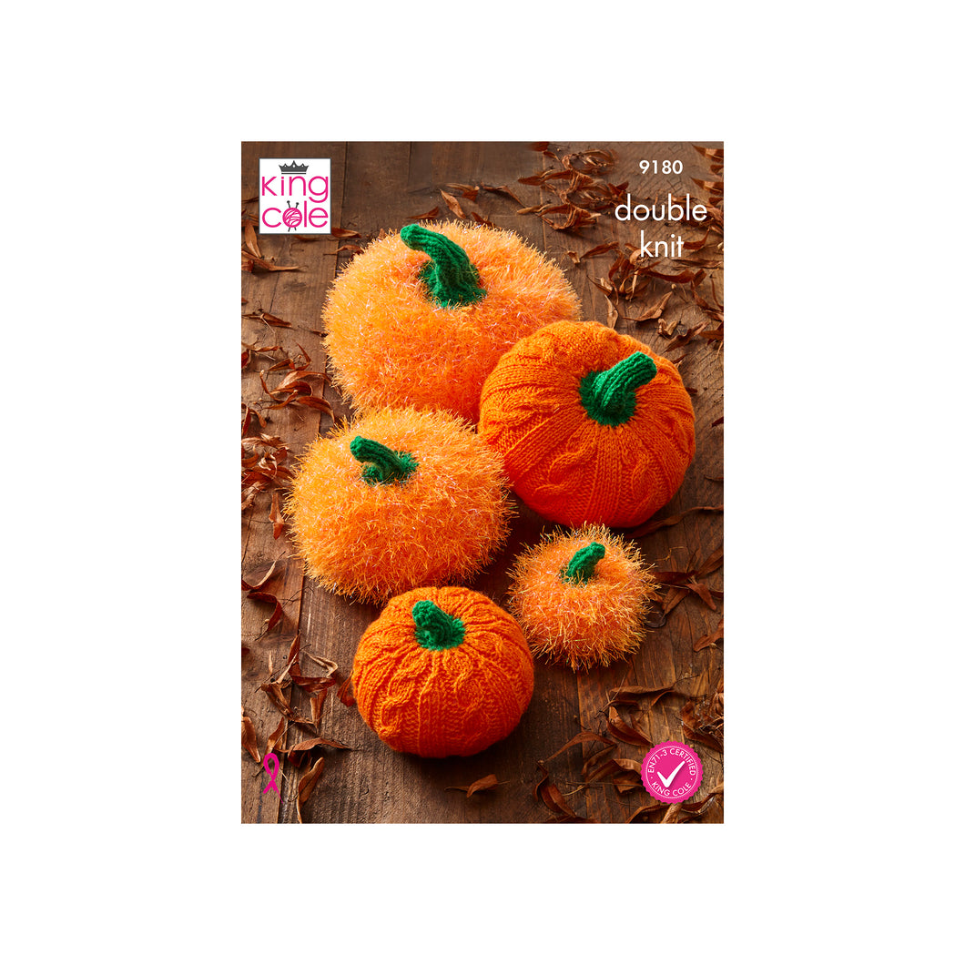 NEW Knitting Pattern: Pumpkins in Tinsel and DK Yarn