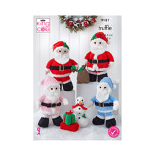 Load image into Gallery viewer, Santas in Truffle Yarn
