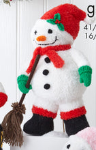 Load image into Gallery viewer, Snowmen in Truffle Yarn
