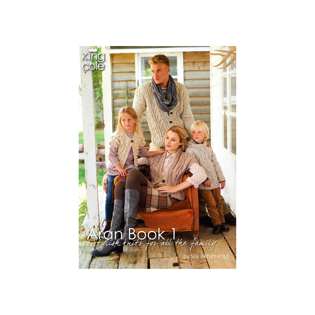 Aran Knitting Book 1 for Adults and Children