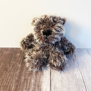 Yarn: Brown Luxury Faux Fur Yarn, Beaver, 100g