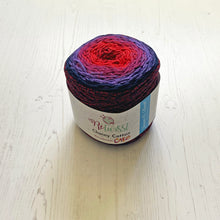Load image into Gallery viewer, NEW Yarn: Retwisst Recycled Chainy Cotton Cake Bright Five Colour Gradient, 250g
