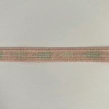 Load image into Gallery viewer, NEW Christmas Ribbon: 15mm, Red Cotton Christmas Tree Ribbon with Sparkle
