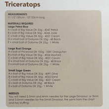 Load image into Gallery viewer, Knitting Pattern Book: Dinosaur Land Book 1
