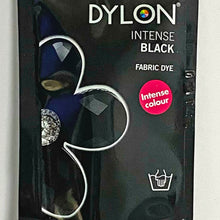 Load image into Gallery viewer, Dylon Fabric Hand Dye, 50g Sachet, Intense Black
