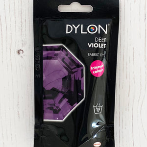 Dylon Fabric Hand Dye, 50g Sachet, Deep Violet