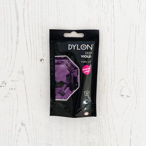 Dylon Fabric Hand Dye, 50g Sachet, Deep Violet