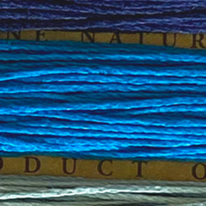 Hemptique 100% Hemp Cord, 4 x 9.1m, 1mm wide. Colour: Tide Pool