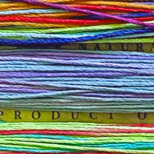 NEW Hemptique 100% Hemp Cord, 4 x 9.1m, 1mm wide. Colour: Variegated #2