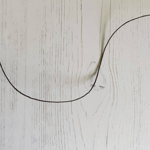 Hemptique 100% Hemp Cord: Dark Grey, 5 or 10mm, 1mm wide