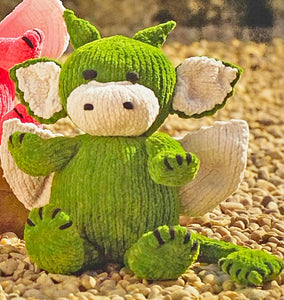 Knitting Pattern: Dragon in Chunky Yarn