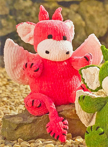 Knitting Pattern: Dragon in Chunky Yarn
