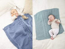 Load image into Gallery viewer, NEW Newborn Knitting Book 4 Baby Blankets
